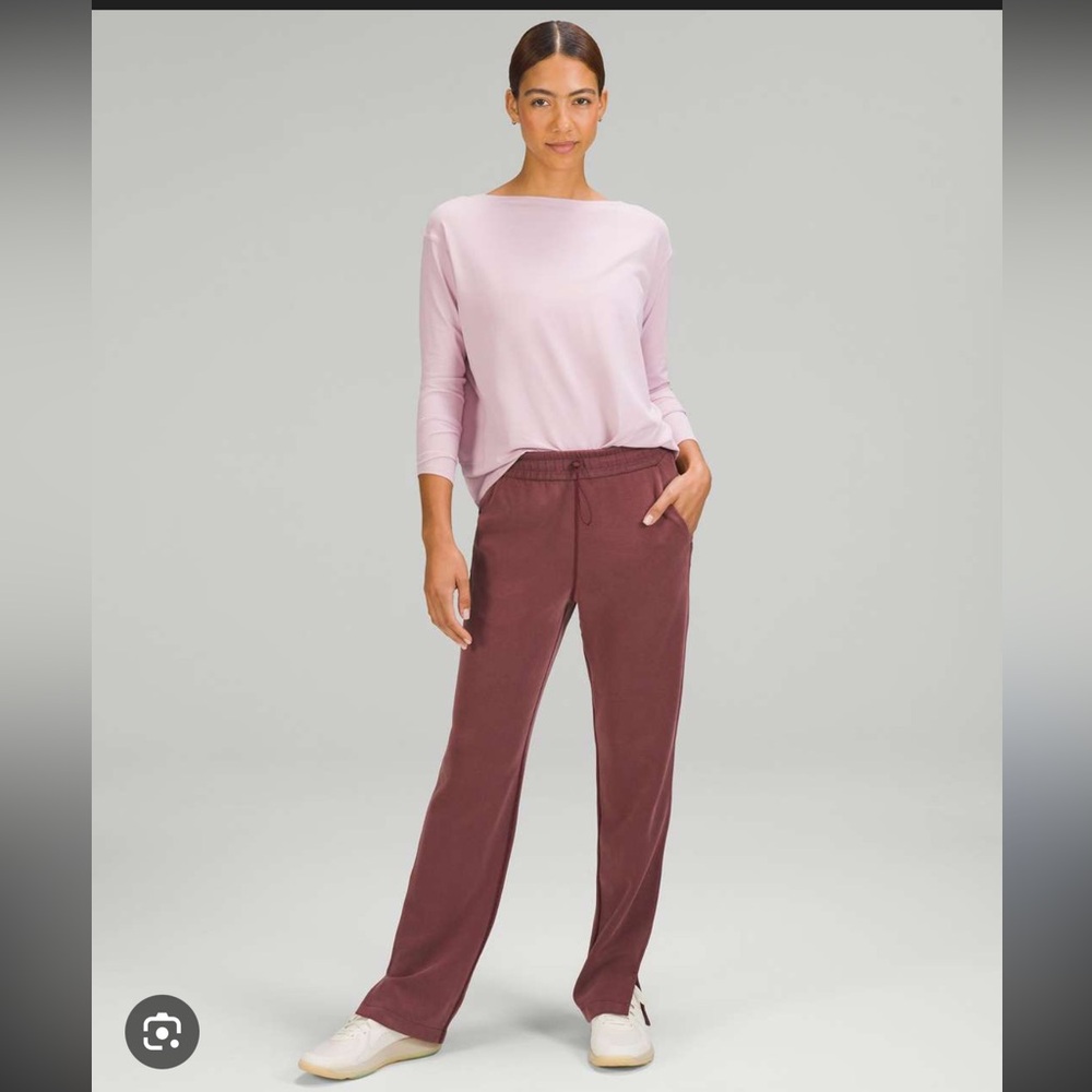 Lululemon Softstreme Split Hem High Rise Pants